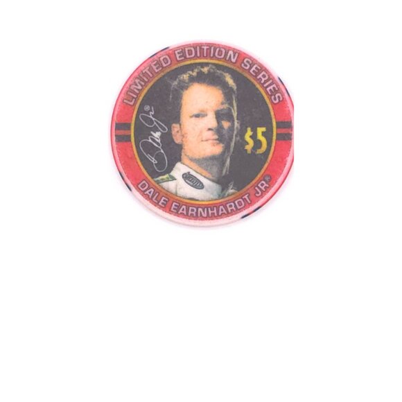 Dale Earnhardt Jr. Limited Edition $5 Casino Chip Hard Rock Tampa FL - Picture 3 of 3